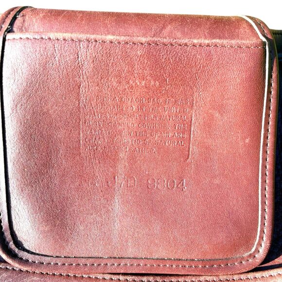 Vintage Coach 9814 Legacy Brown Leather Drawstring Bucket Bag USA - Picture 5 of 8